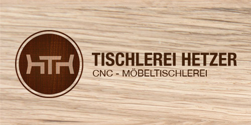 Logodesign Tischlerei Hetzer