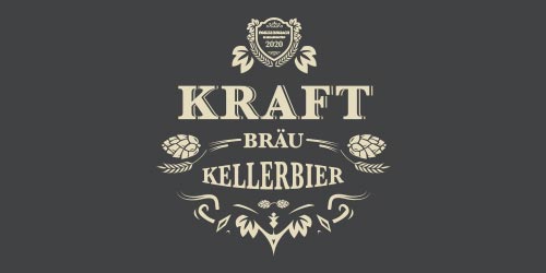 Logodesign Kraft-Bräu