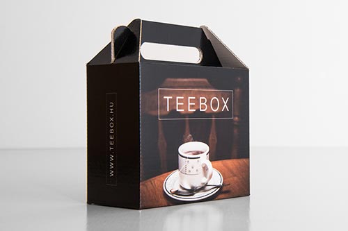 Verpackungskommunikation Tee Verpackung